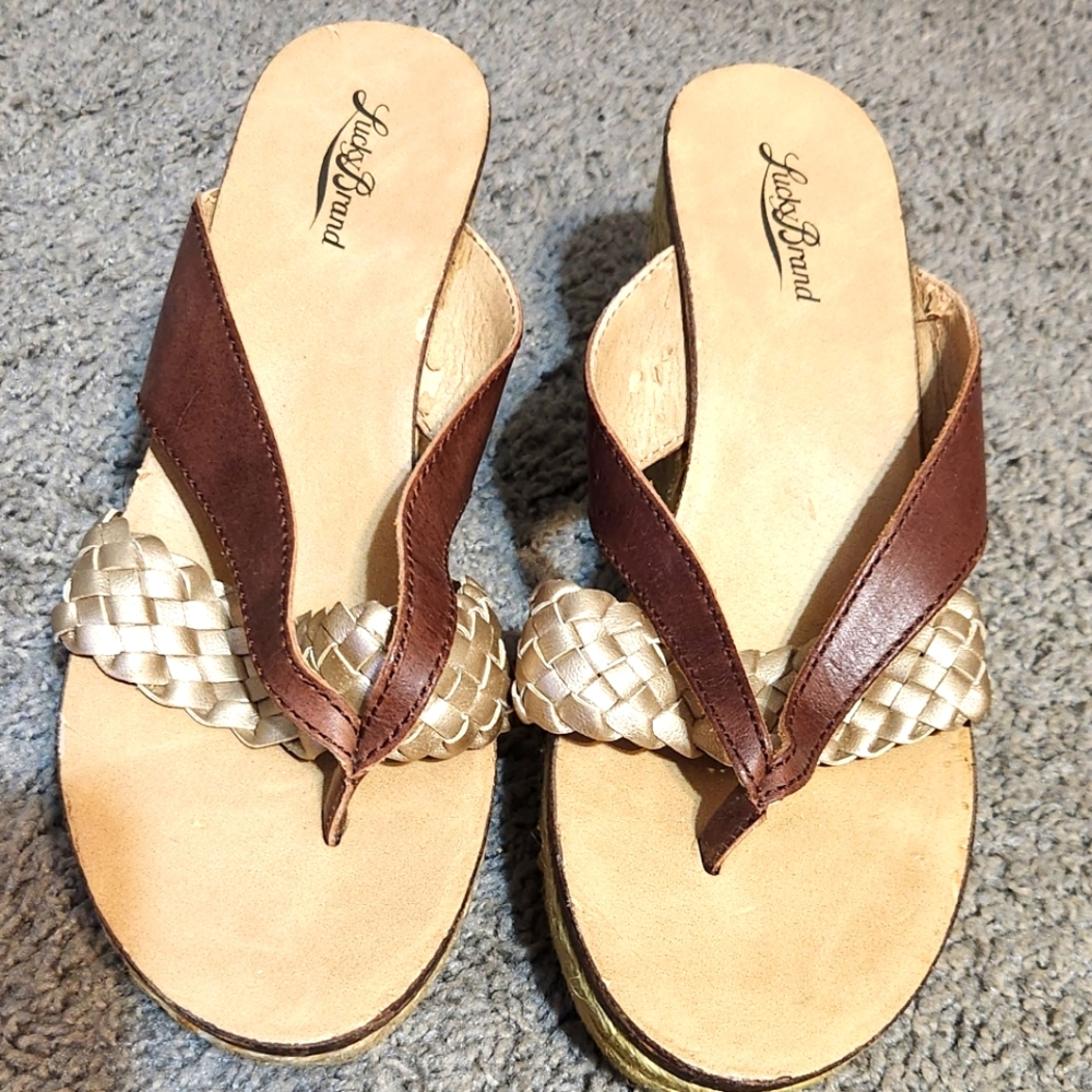 Lucky Brand Wedge Sandal
